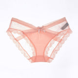 Transparent low-Rise Briefs Cotton Panties