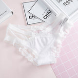 Transparent low-Rise Briefs Cotton Panties