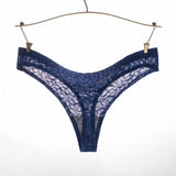 Thong Lace Mesh Sexy Flora Underwear