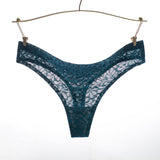 Thong Lace Mesh Sexy Flora Underwear
