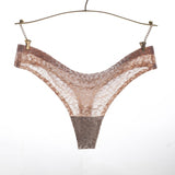 Thong Lace Mesh Sexy Flora Underwear