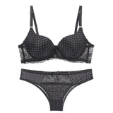 Panty Set Deep V Sexy Bow Seamless