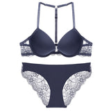 Sexy Front Closure Super Push Up Lace Underwear