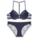 Sexy Front Closure Super Push Up Lace Underwear