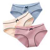 Cotton Panties Underwear Low Rise Breathable