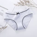 Cotton Panties Underwear Low Rise Breathable