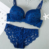 Panty Flower Embroidery Push Up Seamless Adjustment