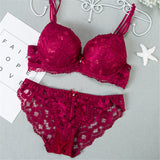 Panty Flower Embroidery Push Up Seamless Adjustment