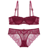 Ladies Lingerie Lace Sexy Push Up Underwear