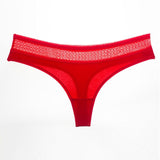 Cotton Solid Color G-String Underwear