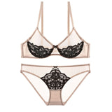 Panty Embroidery Ultra Thin Underwear