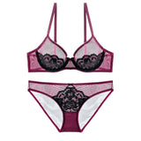 Panty Embroidery Ultra Thin Underwear