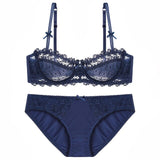 Sexy Mesh Bralette Half Cup Underwear
