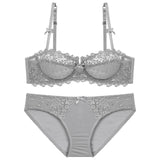 Sexy Mesh Bralette Half Cup Underwear
