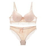 Panty Set Sexy Push Up Seamless Transparent Underwear